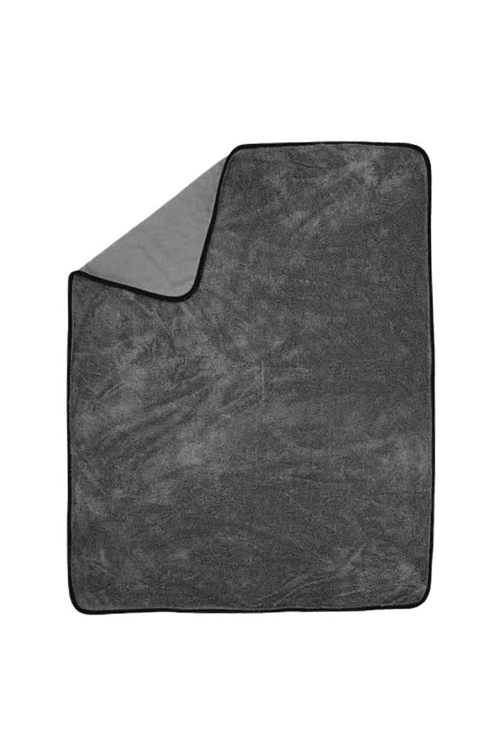 Prosop uscare auto, Carmax, pentru suprafete exterioare, microfibra, 90 x 70 cm, negru