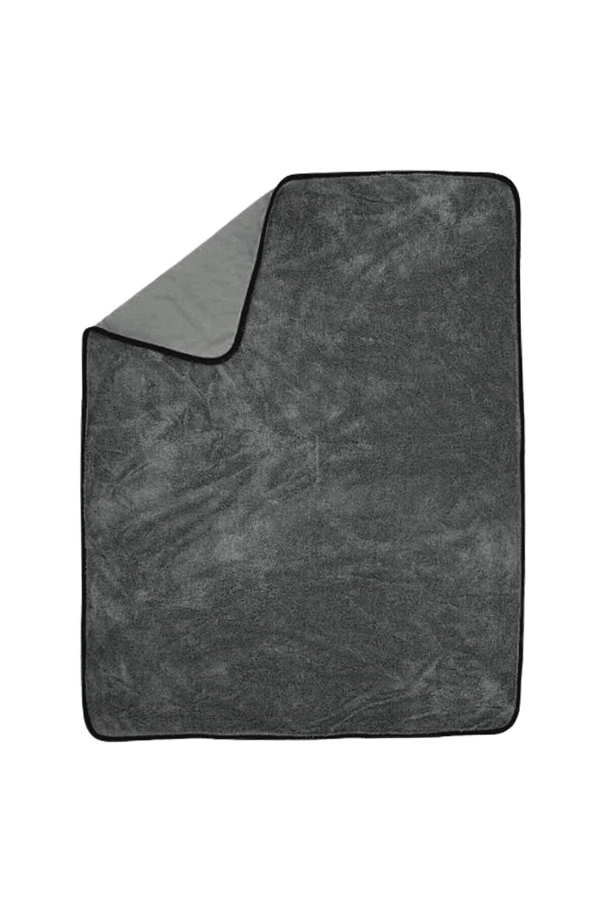 Prosop uscare auto, Carmax, pentru suprafete exterioare, microfibra, 90 x 70 cm, negru