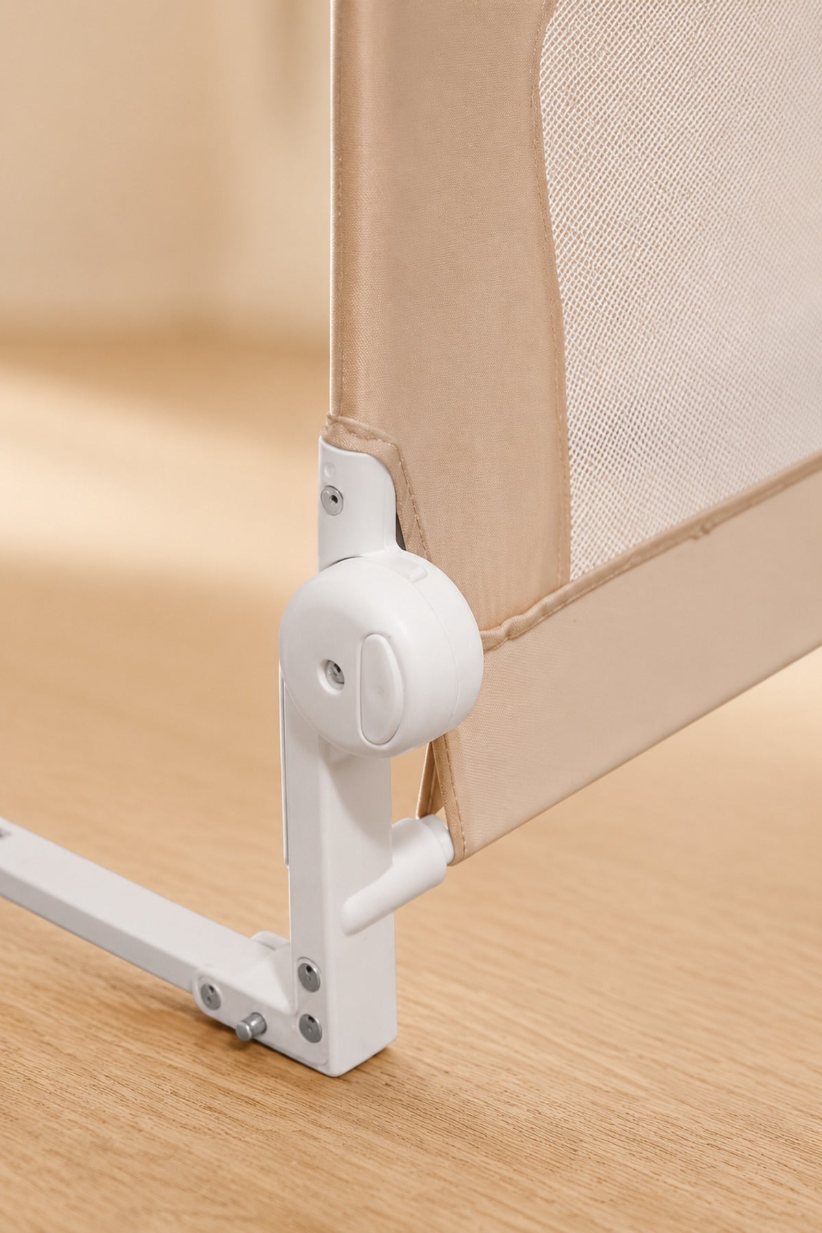 Protectie Laterala Bej pentru Pat 150x57cm
