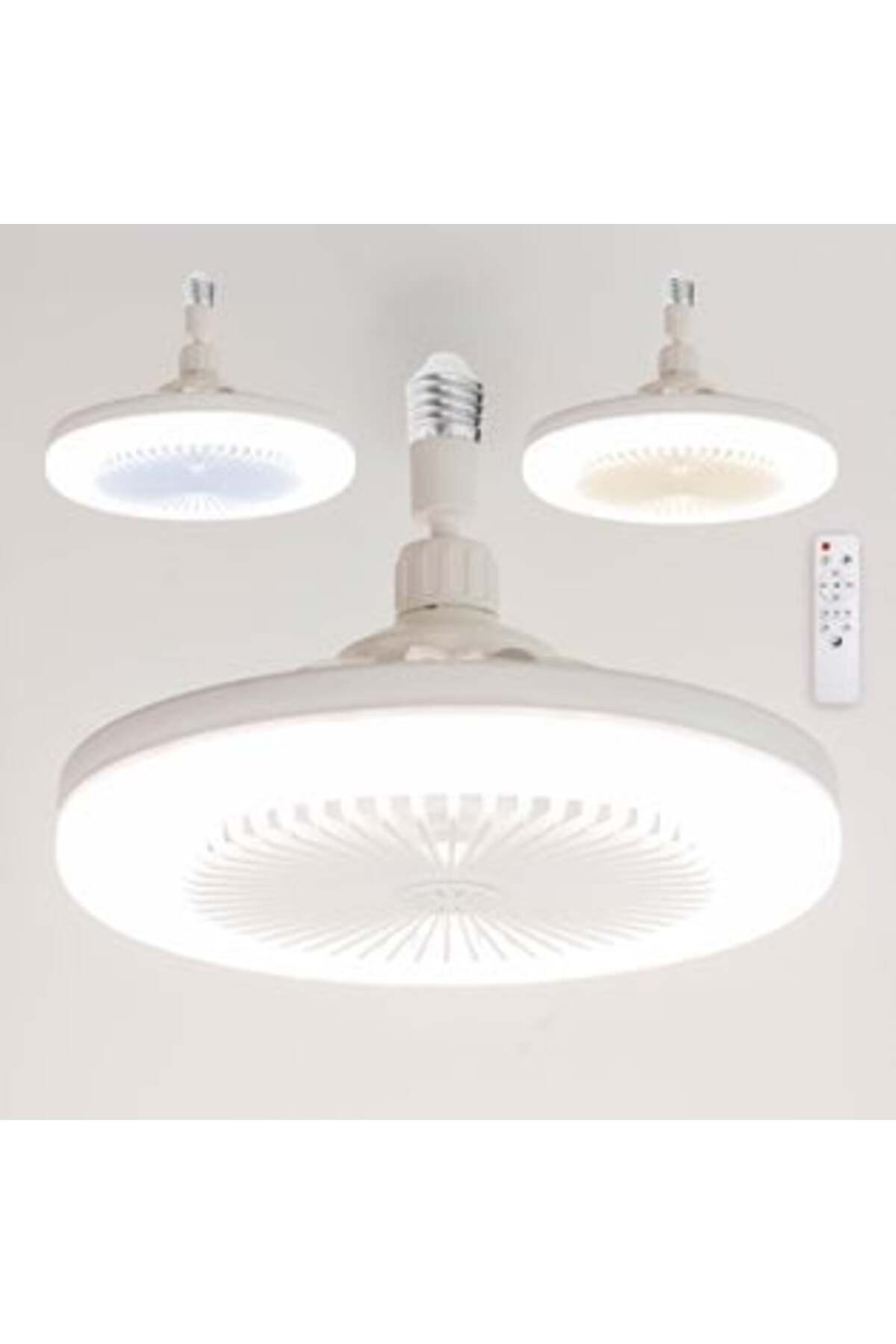 Ventilator de tavan - Candelabru cu telecomandă 30 W