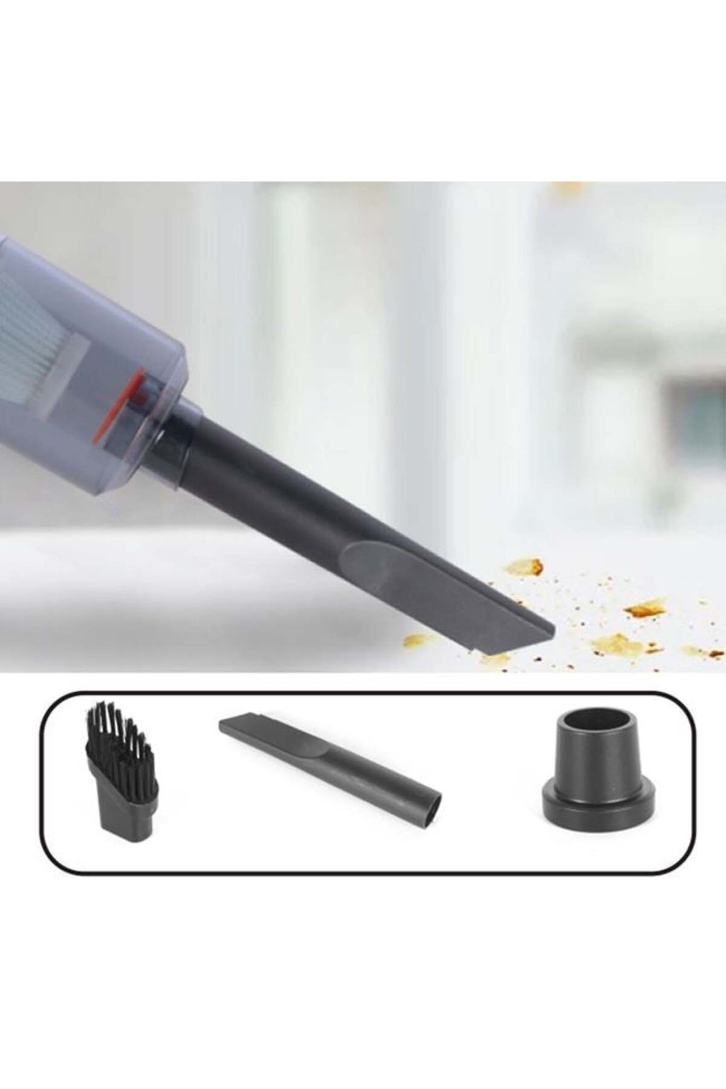 Aspirator Portabil Mini 2 in 1 cu USB 1200MAH