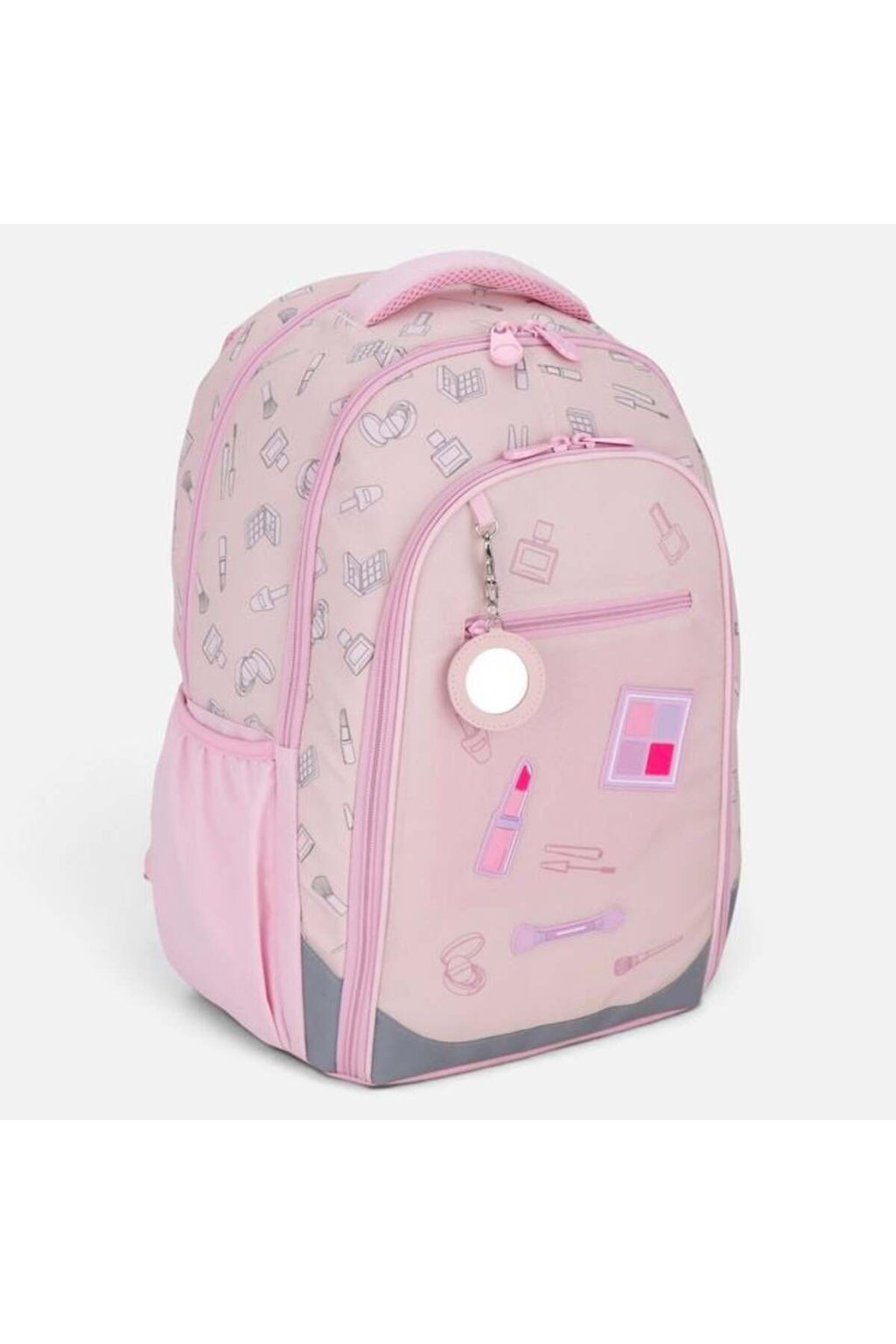 Rucsac roz pentru machiaj pentru școala primară 31 x 14 x 44 cm