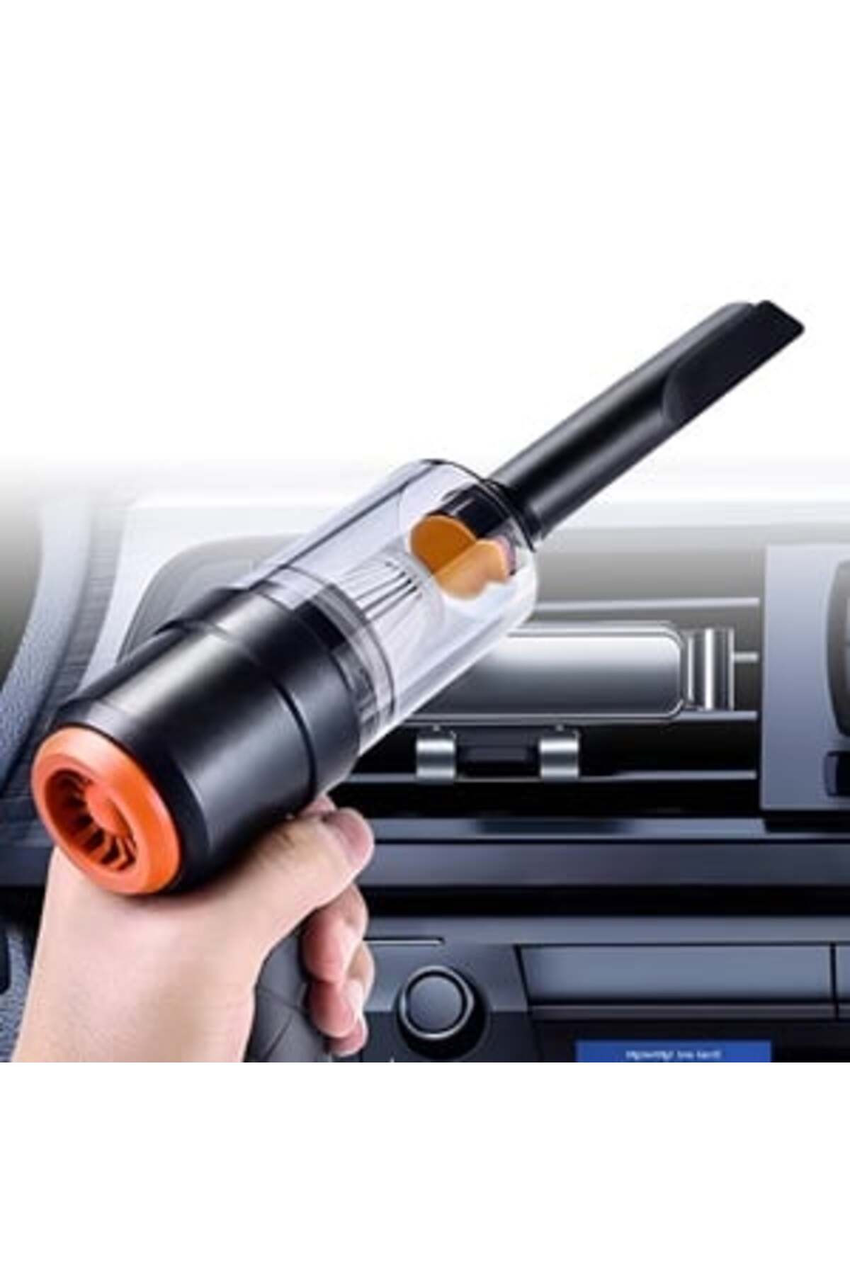 Aspirator Portabil Mini 2 in 1 cu USB 1200MAH