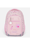 Rucsac roz pentru machiaj pentru școala primară 31 x 14 x 44 cm